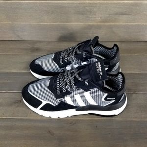 NEW Adidas Originals Nite Jogger ‘Black White’